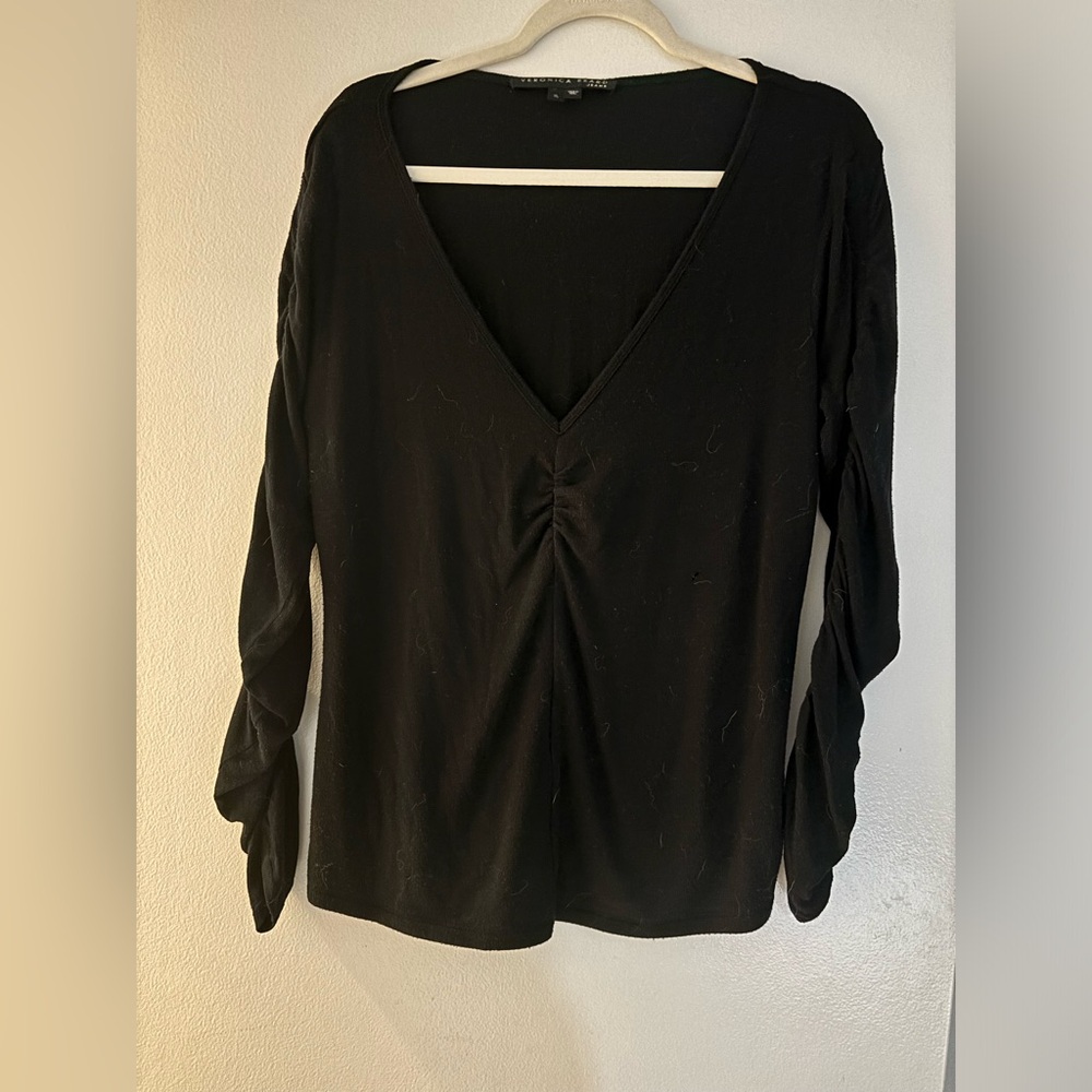 Veronica Beard knit top - Black - XL